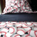 Baseball Dreams For Boys : Cozy Fleece Bedding..