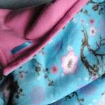 Baby Girl / Toddler Blanket: Fleece..