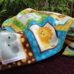 Play Yard Sheet / Blanket Set Fleece Bedding Set..